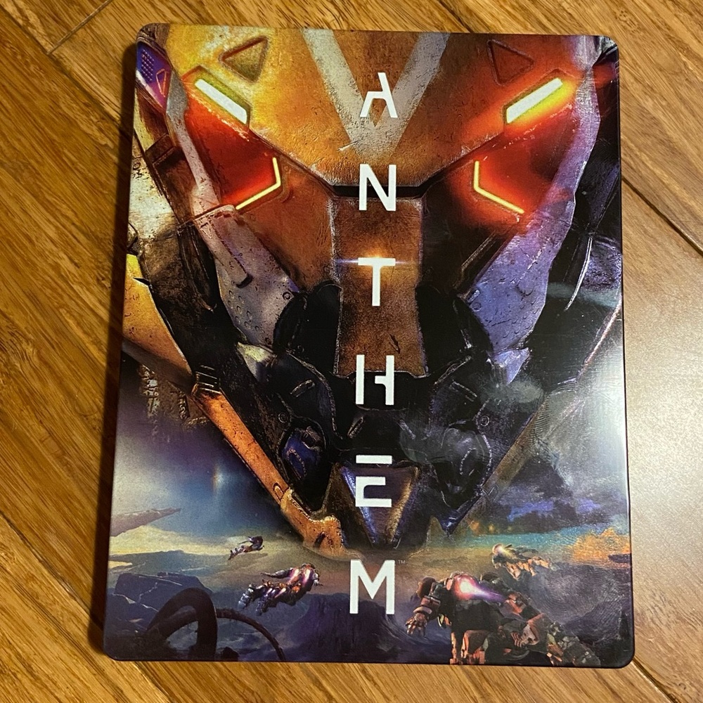 Anthem Xbox one game steelbook case edition